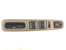 98-02 Accord 4Dr Left Front Power Window Switch Panel Bezel Garnish Trim Beige
