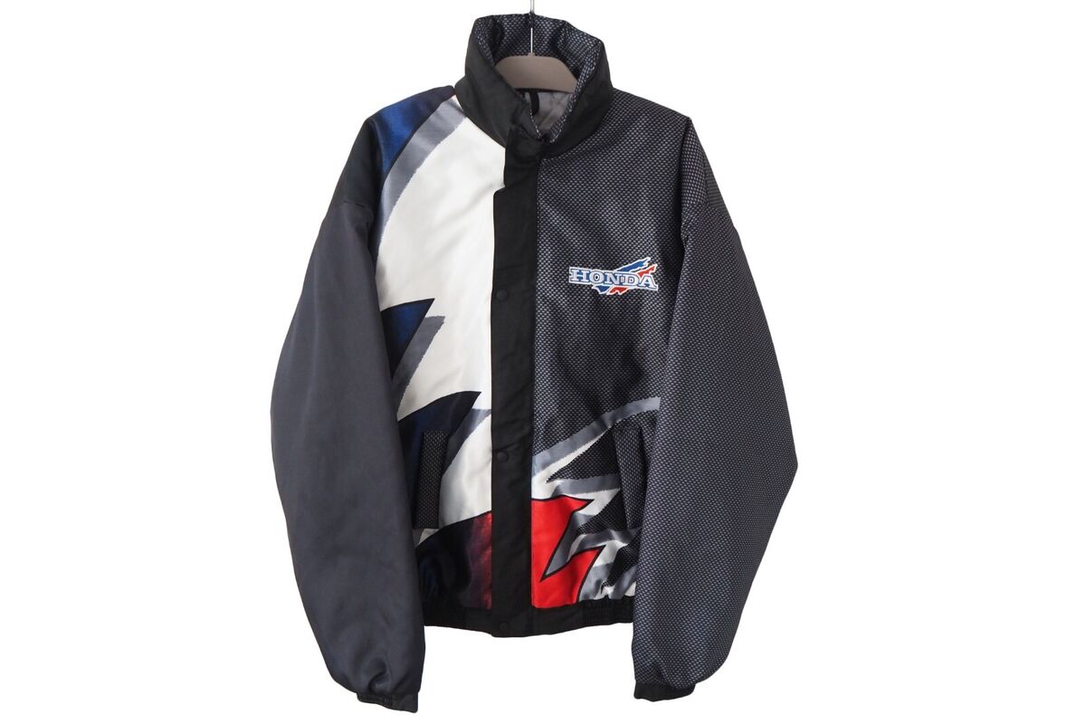Vintage HONDA Racing Team Akito Jacket Full Zip Size XL/XXL Vintage HONDA Racing Team Akito Jacket Full Zip Size XL/XXL