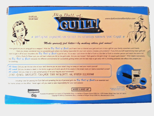Big Ball of Guilt Game / Unused 2004 - Picture 2 of 3