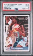 2012 Rittenhouse WNBA Rookies #13 Aneika Henry PSA 9 Atlanta Dream