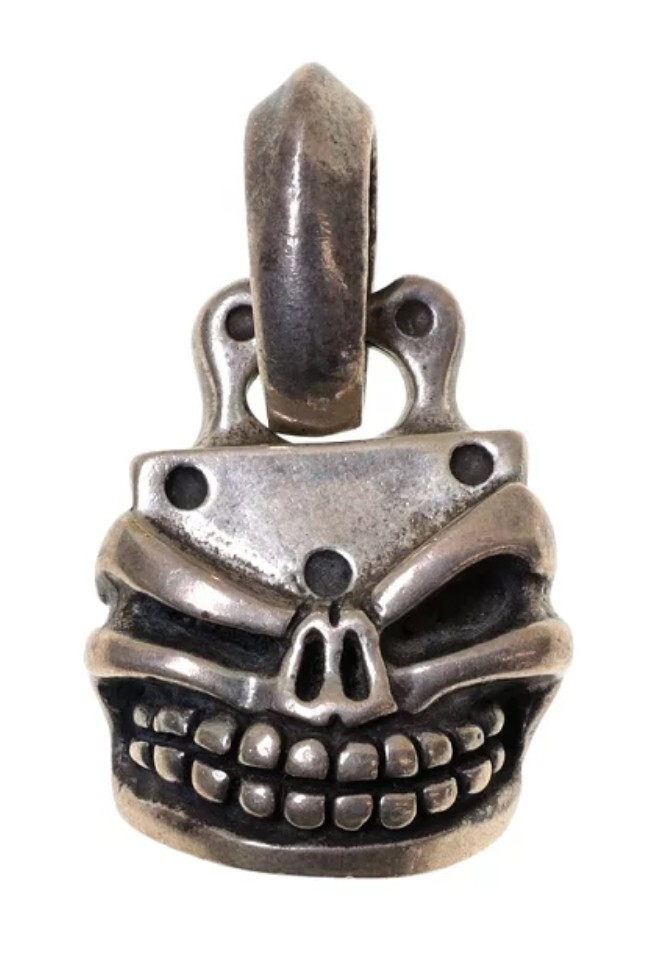 アクセサリー STARLINGEAR Mini Skeleton Pendant Starlingear Micro Skull Pendant Sterling Silver Top Only