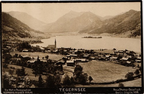 CPA AK Gruss aus Tegernsee GERMANY (1212977