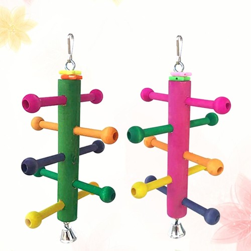 Bird tendance Play Toys African Grey Parrot Cage Jouets Déchelle Descalade Sur Pied En