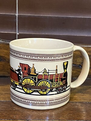 Kaffeebecher Chaps Ralph Lauren Vintage Dampflok Western Express Train Tasse