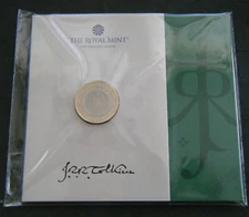 2023 JRR TOLKIEN £2 TWO POUND COIN BRILLIANT UNCIRCULATED PACK - IN STOCK