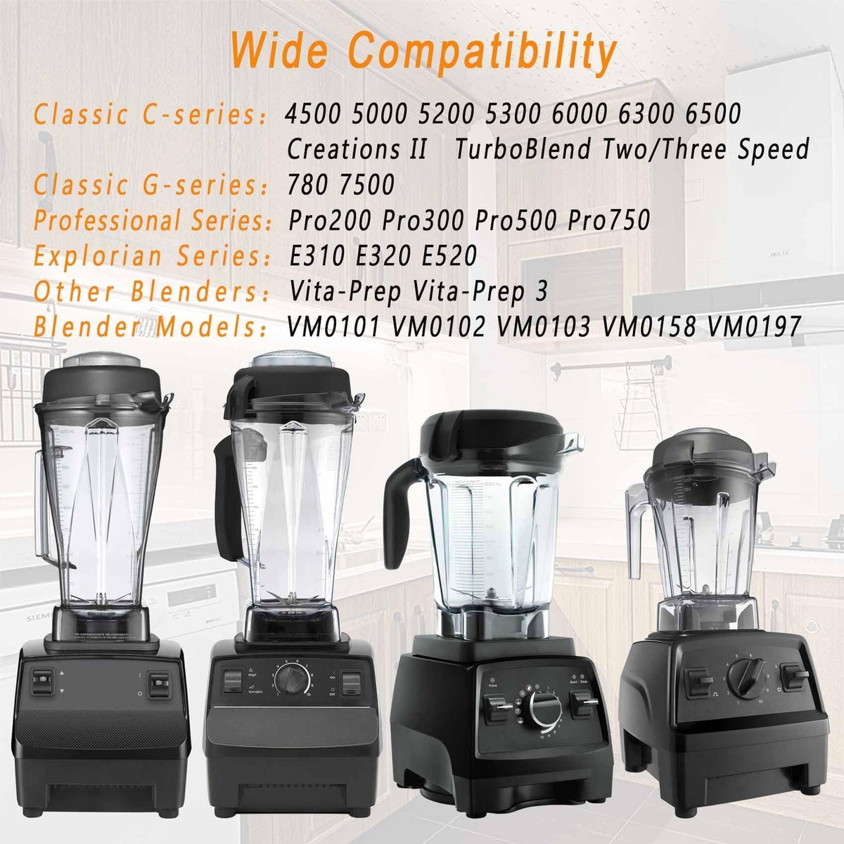 5200 Vitamix Container For Vitaix Blender Pitcher 64oz