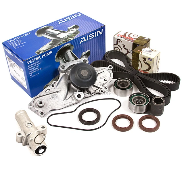 Kit de correa de distribución AISIN bomba de agua apta 03-17 Acura MDX RL TL Honda J35A J37A Foto 2 de 4
