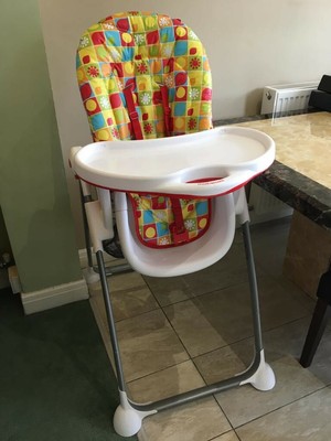 easy to clean foldable high chair