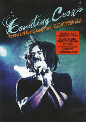 Counting Crows - August And Everything After Live   Town Hall dvd  New in seal.