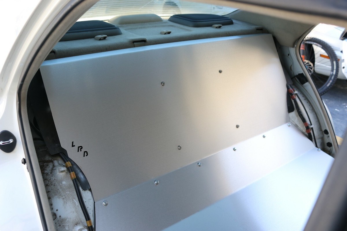 LRB Speed Aluminum Rear Seat Delete - Fits: Lexus IS300 01-05