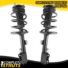 Front Pair Complete Struts & Coil Spring Assemblies for 2010-2015 Lexus RX350