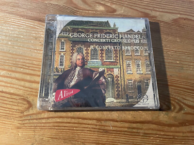 CD Klassik GF Haendel : Concerti Grossi Opus 3 (22 Song) ALIUD SUPER AUDIO OVP