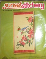 Sunset Stitchery Songbird of the Orient Crewe...