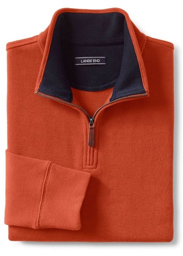 Bedford Rib Quarter Zip Sweater Size 
