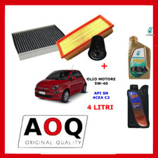 AOQ-KIT TAGLIANDO FIAT 500-312,FORD KA.RU8 1.2 BENZ/GPL Natural p+OLIO 5W40