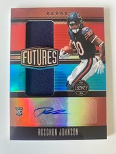 2023 Panini Legacy - Futures Dual Patch Autographs Ruby #FDA-31 Roschon Johnson