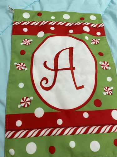 Christmas “A” Flag Garden Sm Custom Decor Flag - Picture 4 of 4