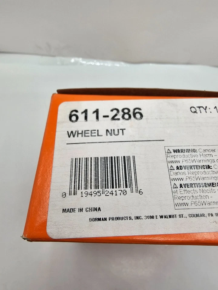 (CANTIDAD 10) Tuerca de rueda Dorman 611-286 para Pontiac Grand Prix 04-08 Foto 2 de 4
