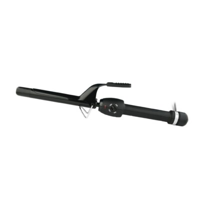 StyleCraft Black Gold Ceramic Hair Curling Iron 3/4'' 19mm Salon Stylist SCSC75B