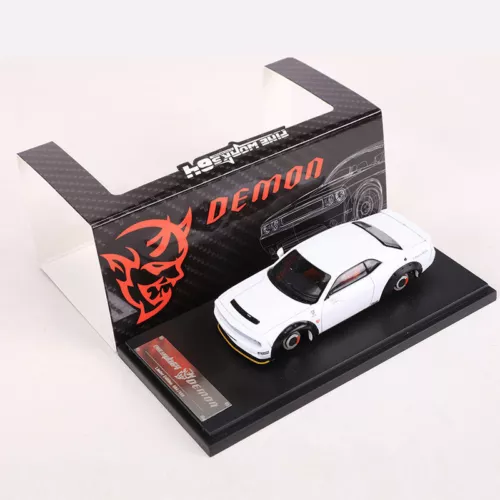 Fine Works FW 1:64 Dodge SRT Hellcat Demon Demon Alloy Car Diecast Model - Picture 21 of 26