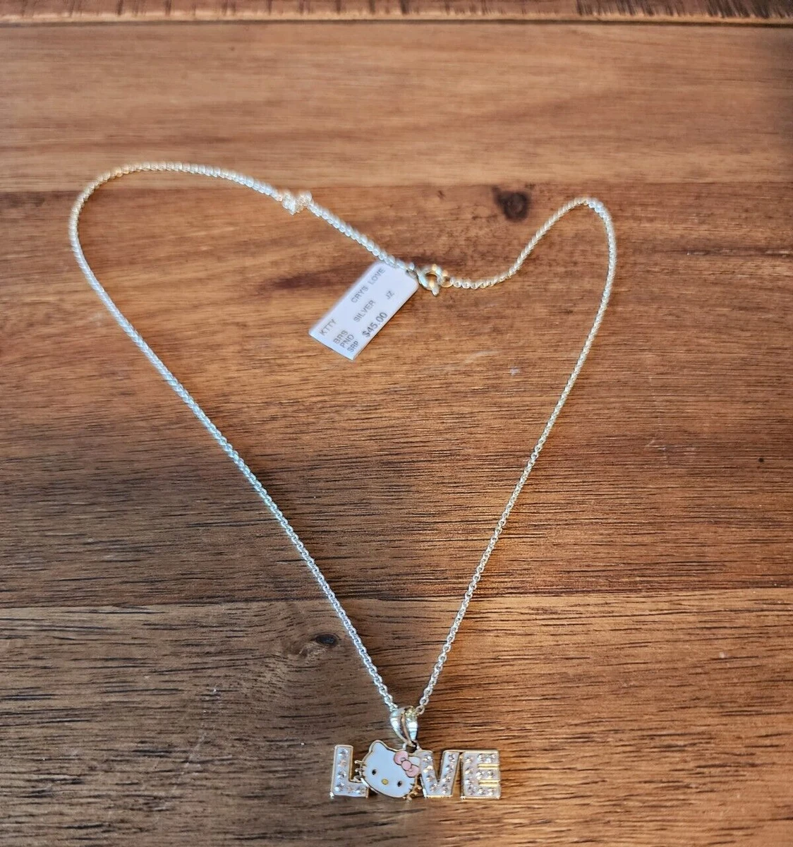 Hello kitty sterling silver hotsell necklace