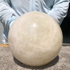 16LB Natural yellow Quartz sphere Crystal ball Mineral specimen Healing — photo 4