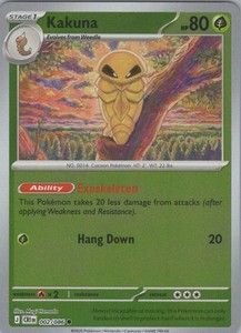 Kakuna 002/086 Chaos Rising Reverse Holo