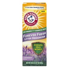 Forever Fresh Cat Litter Deodorizer, Pet-Friendly Lavender Scent, 33 oz