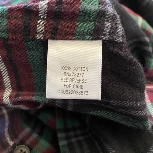NWT Croft & Barrow The Extra Soft Flannel Men’s Woven Button Down Shirt Size M - Picture 6 of 11