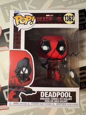 Ryan Reynolds & Blake Lively Signed Deadpool Funko Pop! Autogramm ACOA - Marvel