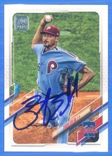 ZACH EFLIN Signed/Autographed 2021 Topps Card #460 Phillies w/COA