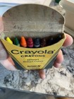 8 Pack CRAYOLA CRAYONS Vintage 1985 Binney & Smith USA Brilliant Colors USED — photo 2