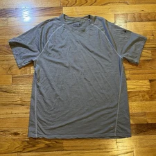 Smartwool Men’s Tshirt Size Large Gray Base layer Short Sleeve Merino
