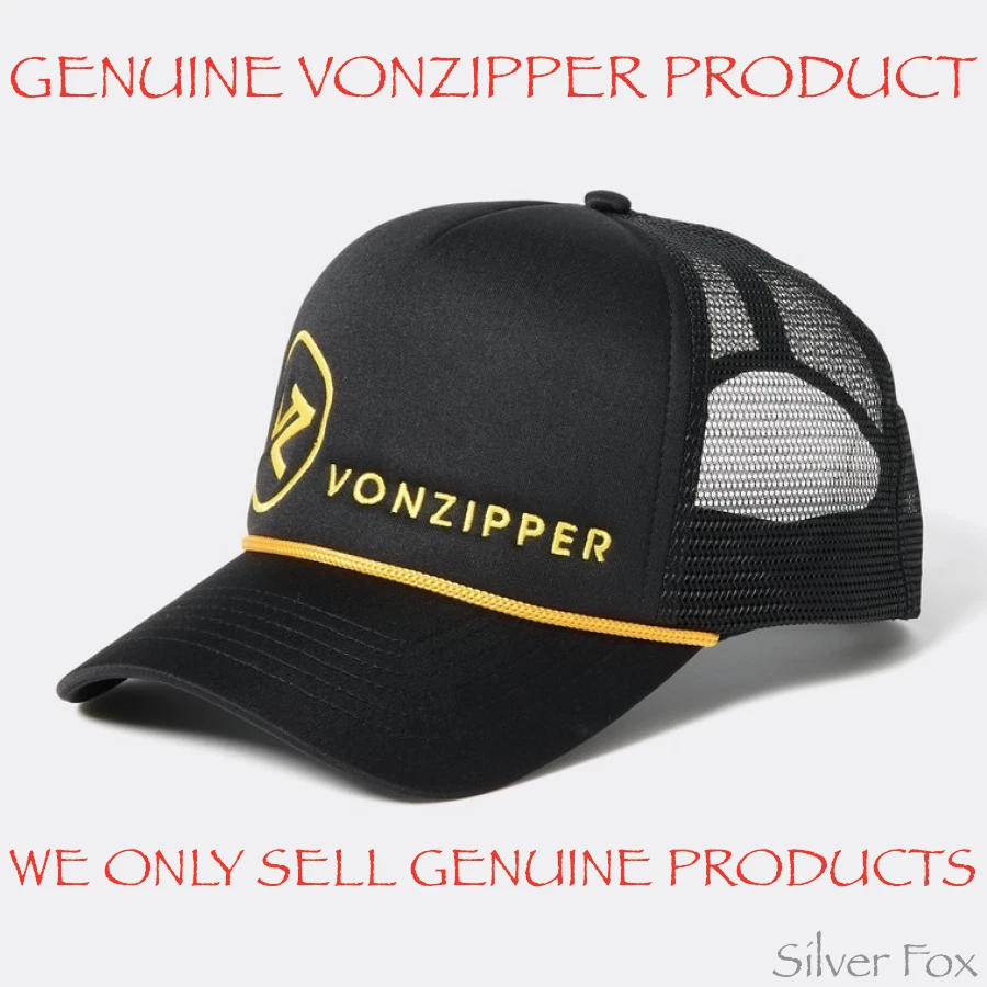 VONZIPPER VON ZIPPER TRUCKER MESH MENS ADULT BLACK AND YELLOW CAP HAT BRAND NEW
Opens in a new windo