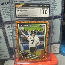 2025 Panini Score Pumpkin CJ Stroud 97 