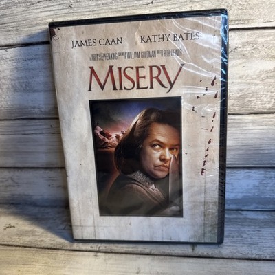 New! Misery (DVD, 1990) Sealed Ships Free Kathy Bates Rob Reiner Stephen King