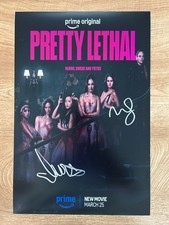 * MILLICENT SIMMONDS & IRIS APATOW * signed 12x18 poster * PRETTY LETHAL * COA