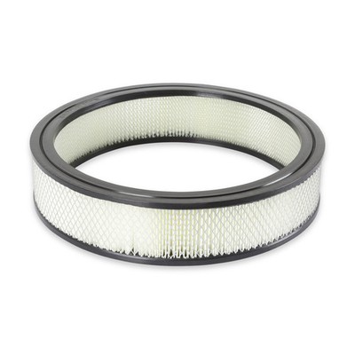 Mr. Gasket 6403 Air Filter - 14 Inch x 3 Inch - Replacement - White