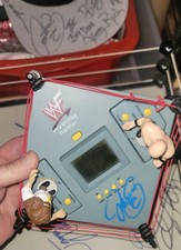 WWF Raw is War Ring Electronic Game Stone Cold Steve Austin Signed by Mankind 
