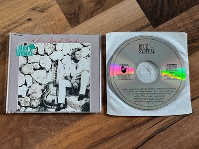 BLUE SYSTEM When Sarah Smiles OOP 1990 GERMANY 5 track CD single Dieter Bohlen