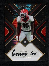 2022 Wild Card Mania Triangle Scribbles Black Pulsar 2/2 Lewis Cine Auto 11ur