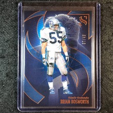2025 Silhouette Football BRIAN BOSWORTH Base Bronze 37/49 #33