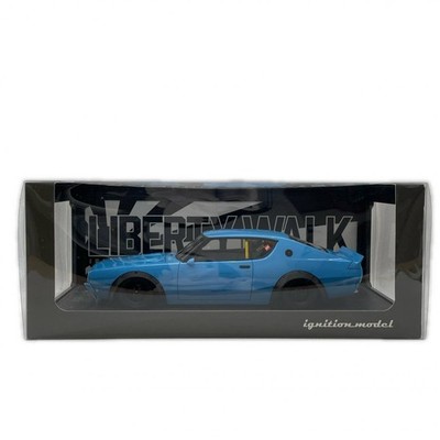 Ignition Model 1/18 LB WORKS Kenmeri 2Dr Die-Cast Car Blue #0433 New