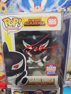 SIGNED Funko Pop! Gang Orca 2021 Summer Convention LE #986 W Protector 