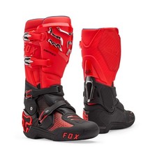 FOX RACING INSTINCT MX MOTOCROSS ENDURO BOOTS - FLUORESCENT RED