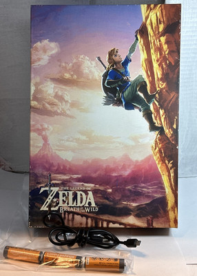 Legend Of Zelda Luminart   Breath of the Wild Nintendo 2017 Light-Up Canvas Art