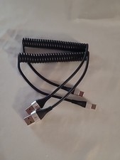 USB C Cable Fast Charging 2Pack 3ft Coiled USB A to Type C Charge Cord