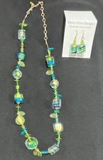 Marco Polo Hand Blown Glass Bead  Rigoletto  ...