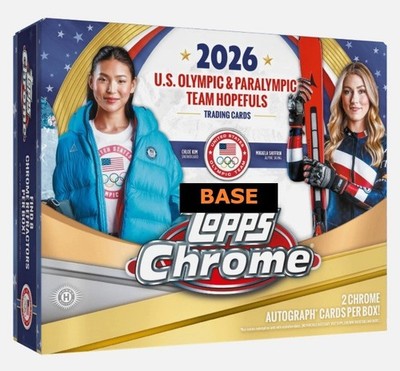 2026 Topps Chrome US Winter Olympics & Paralympics - Base - *Pick Your Own*
