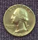 1965-P Washington Quarter — photo from another recent sale